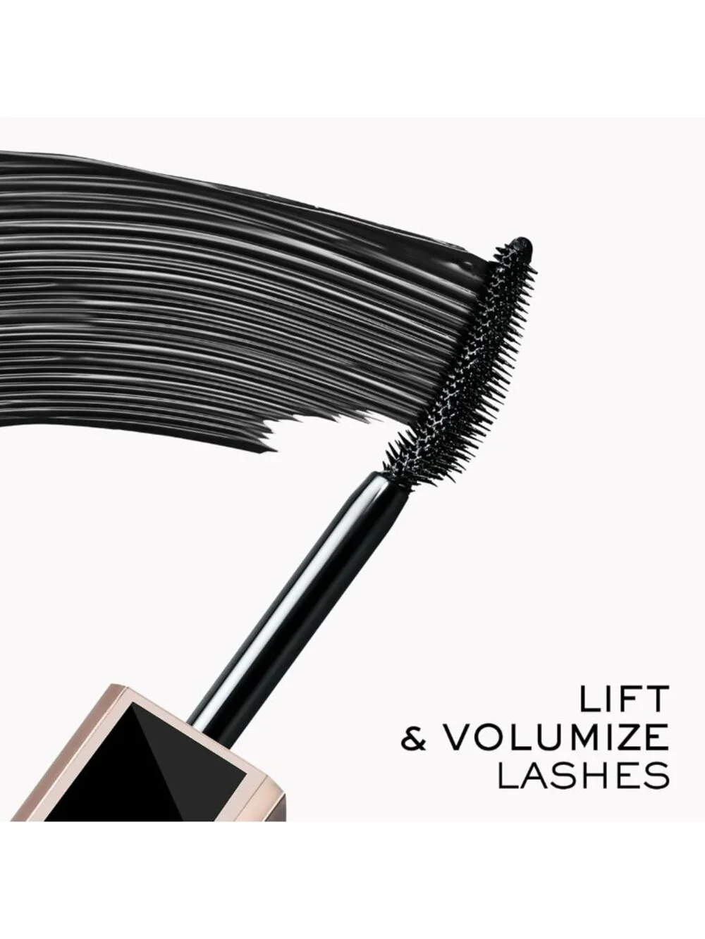 Volumizing Black Mascara for Instant Volume & Lift - Long-Lasting, Flake-Free